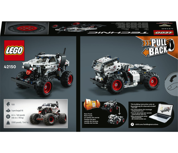 LEGO Technic 42150 Monster Jam™ Monster Mutt™ Dalmatian - 1090520 - zdjęcie 10